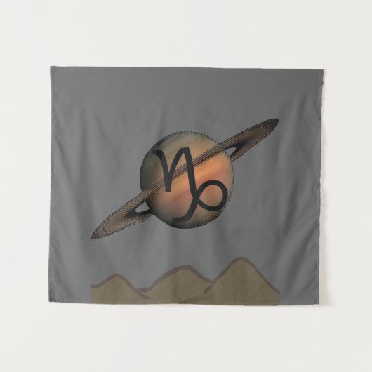 Steenbok Wandkleed (Voorkant (horizontaal))