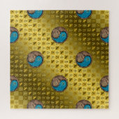 Steenbok & Water Draak Legpuzzel (Horizontaal)