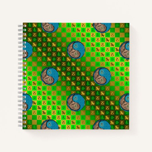 Steenbok & Water Geit Notitieboek (Voorkant)