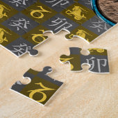 Steenbok & Water Konijn Legpuzzel (Zijkant)