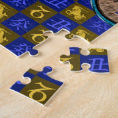 Steenbok & Water Os Legpuzzel (Zijkant)