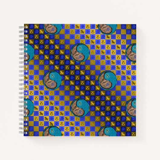 Steenbok & Water Os Notitieboek (Voorkant)