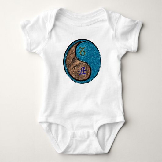 Steenbok & Water Os Romper (Voorkant)