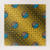 Steenbok & Water Paard Legpuzzel (Horizontaal)