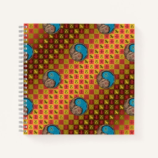 Steenbok & Water Tijger Notitieboek (Voorkant)