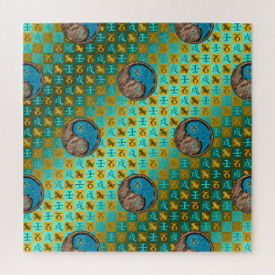 Steenbok & Waterhond Legpuzzel