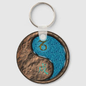 Steenbok & Waterhond Sleutelhanger (Voorkant)