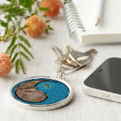 Steenbok & Waterkonijn Sleutelhanger (Zijkant)