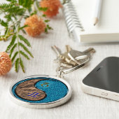 Steenbok & Wateros Sleutelhanger (Zijkant)