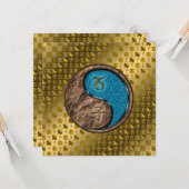 Steenbok & Waterrat Kaart (Voorkant / Achterkant in situ)