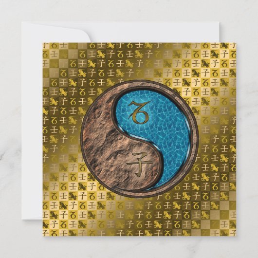 Steenbok & Waterrat Kaart (Voorkant)