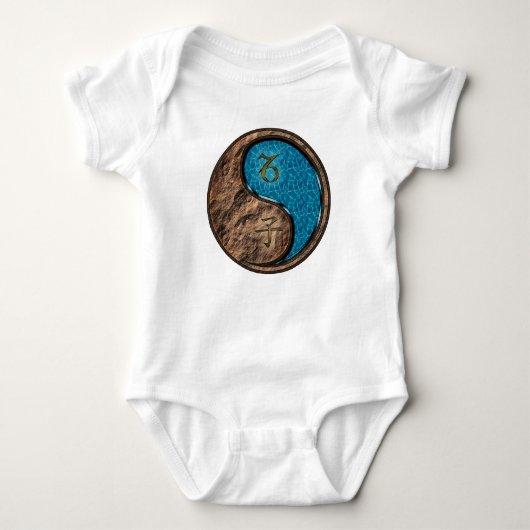 Steenbok & Waterrat Romper (Voorkant)