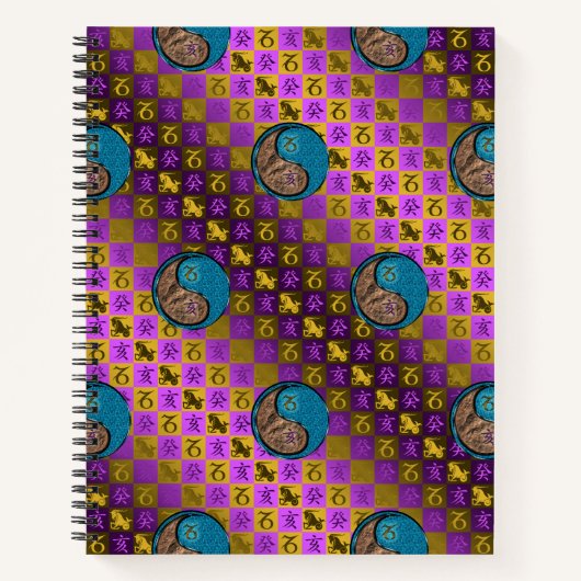 Steenbok & Waterzwijn Notitieboek (Voorkant)