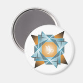 STEENBOK YANTRA MAGNEET (Voorkant / Achterkant)