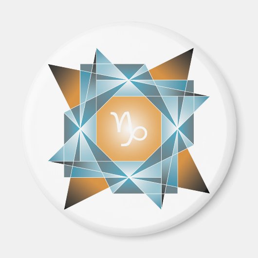 STEENBOK YANTRA MAGNEET (Voorkant)