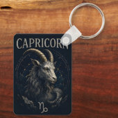 Steenbok Zeegeit Zodiac Astrologie Symbool Sleutelhanger (Achterkant)