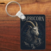 Steenbok Zeegeit Zodiac Astrologie Symbool Sleutelhanger (Voorkant)