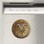 Steenbok Zodiac Astrologie ontwerp Magneet (Insitu (Vaatwasser))