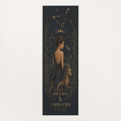 Steenbok Zodiac Celestiale Yoga Mat (Achterkant)
