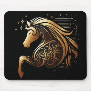 Steenbok Zodiac Gouden Paard Astrologie Muismat