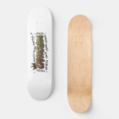 Steenbok Zodiac Graffiti Persoonlijk Skateboard (Voorkant)