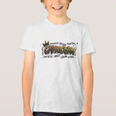 Steenbok Zodiac Graffiti  Tri-Blend Shirt (Voorkant)