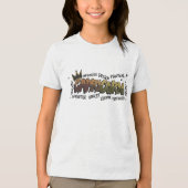 Steenbok Zodiac Graffiti  Tri-Blend Shirt (Voorkant)