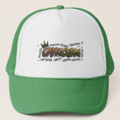 Steenbok Zodiac Graffiti  Trucker Pet (Voorkant)