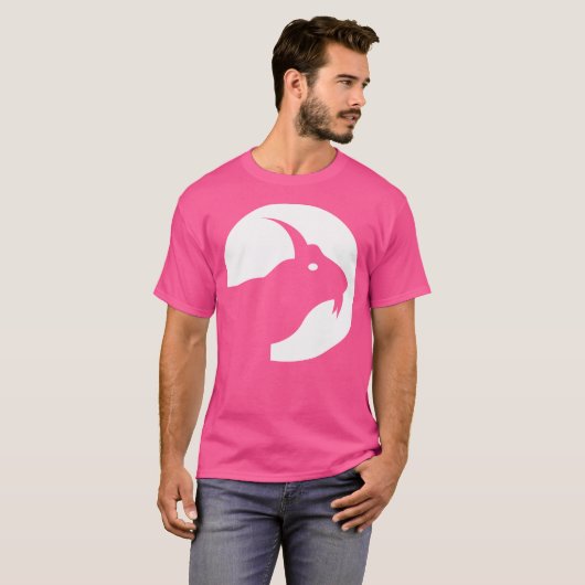 Steenbok Zodiac Sign Astrologie Star Zee Goat T-shirt (Voorkant volledig)