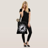 Steenbok Zodiac Sign Goat Cosmic Starburst Design Tote Bag (Op model)