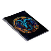 Steenbok Zodiac Spiral Notitieboek (Rechterzijde)