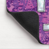  Steenbok Zodiac Teken Roze Digitale Camouflage Muismat (Hoek)