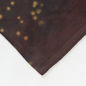 Steenbok Zodiac Teken Waterverf Ontwerp Fleece Deken (Hoek)