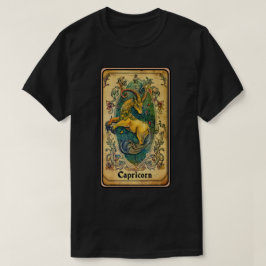 Steenbok Zon teken T-shirt