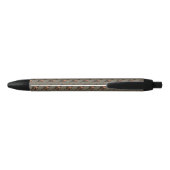 Steenbok Zwarte Inkt Pen (Achterkant)
