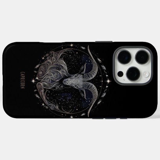 steenbokhoroscoop Case-Mate iPhone case (Achterkant (horizontaal))