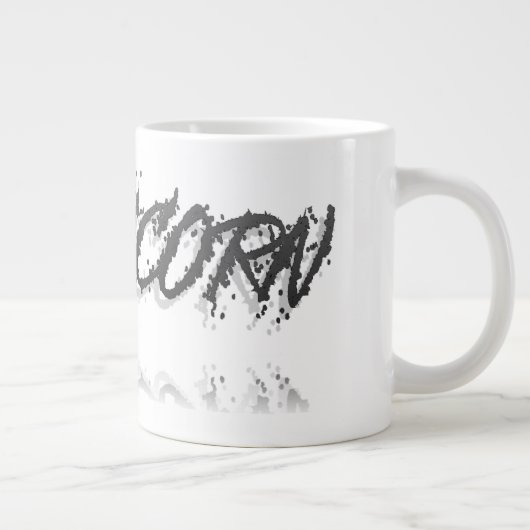 Steenbokreflectie Grote Koffiekop (Rechts)