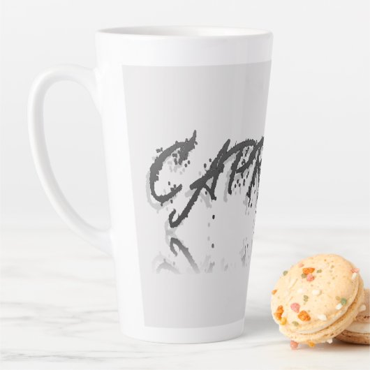 Steenbokreflectie Latte Mok (In situ)