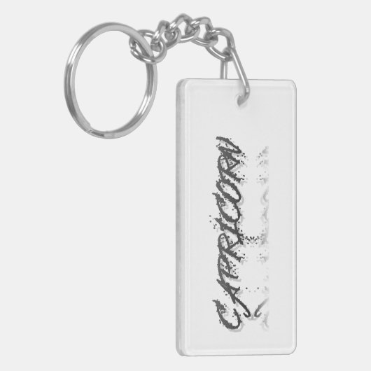 Steenbokreflectie Sleutelhanger (Voorkant Links)