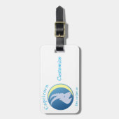 Steenboksteken Thunder_Cove Bagagelabel (Voorkant verticaal)