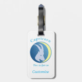 Steenboksteken Thunder_Cove Bagagelabel (Achterkant verticaal)