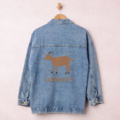 Steenbokster teken geit denim jacket (Hangar)