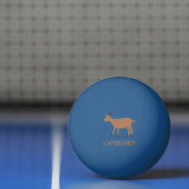 Steenbokster teken geit pingpongbal (Net)