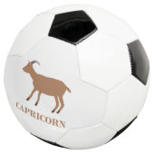 Steenbokster teken geit voetbal (Drie kwart)