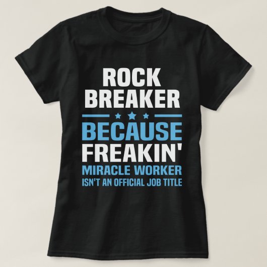 steenbreker t-shirt (Design voorkant)