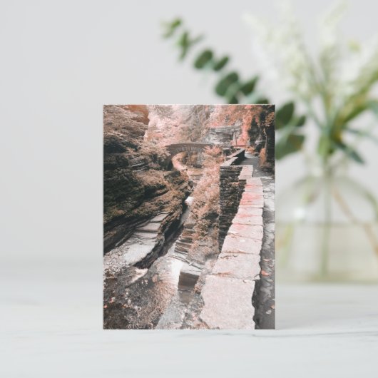 steenbrug droomt briefkaart (Staand voorkant)