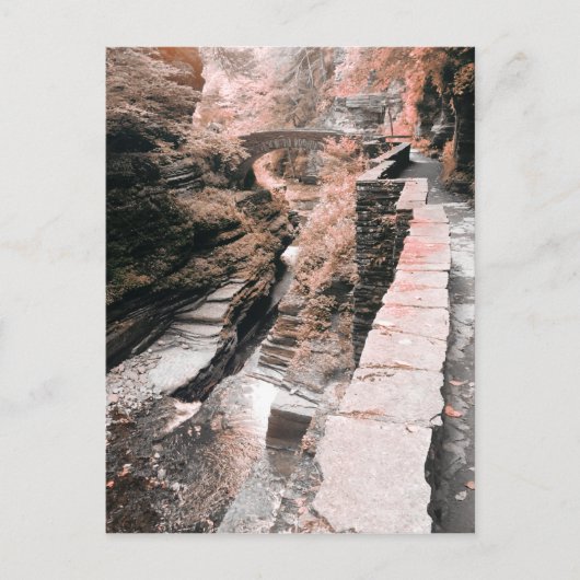 steenbrug droomt briefkaart (Voorkant)