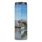 Steenbrug in Regensburg, Duitsland Thermosbeker (Achterkant)