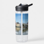 Steenbrug in Regensburg, Duitsland Waterfles (Links)