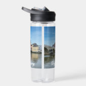 Steenbrug in Regensburg, Duitsland Waterfles (Rechts)